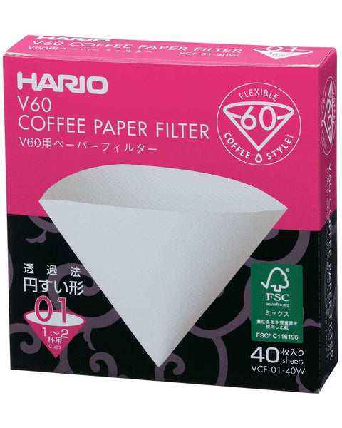Hario VCF-01 V60 Coffee Paper Filter